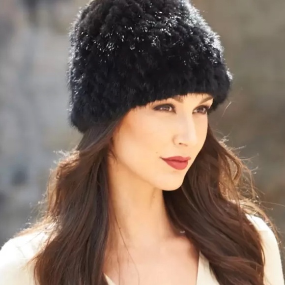Luxurious Real Mink Fur Beanie main image 10